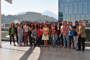 El grupo de Magíster en Didáctica de la Matemática 2015 sede Santiago 