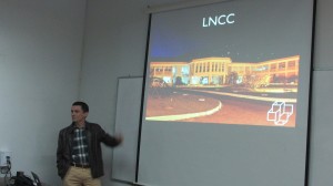 Dr. Antonio Gomes del LNCC de Brasil en Seminario Caleta Numérica 