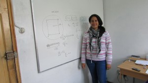 Dra. Cristina Lizana, investigadora en Sistemas Dinámicos de la Universidad de los Andes (Venezuela), desarrolló estadía de investigación en el IMA