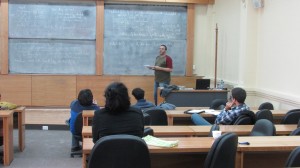 Dr. Smania dicta charla en workshop de Sistemas Dinámicos. 