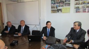 Delegados de la U. Autónoma Nueva de León  visitan IMA PUCV 