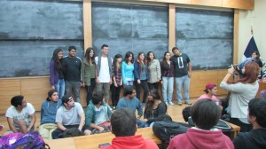 "Apadrinamiento" reúne a novatos IMA PUCV con su compañeros de cursos superiores. 