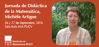 Jornada de Didáctica de la Matemática, Michèle Artigue